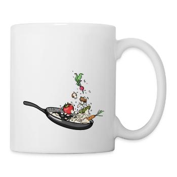 Vegetable pan - Mug - white - Right