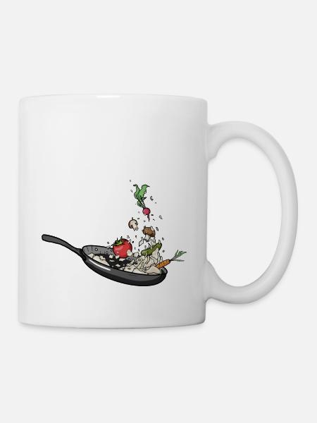 Vegetable pan - Mug - white