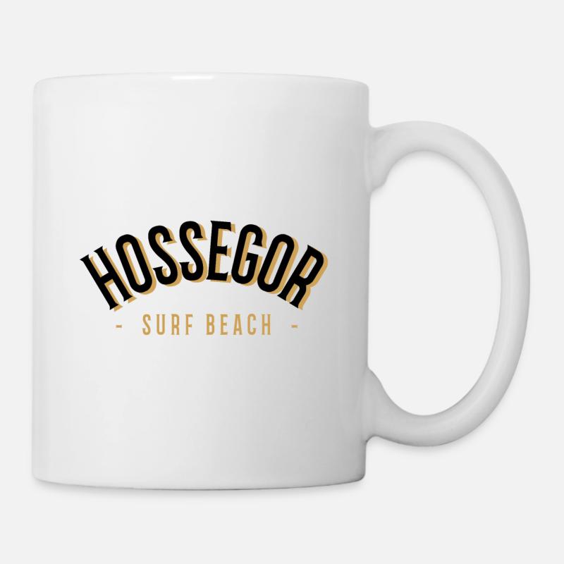 Hossegor - Surf Beach - Tasse - Weiß