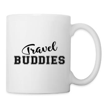 THE FASHION TEE - BUDDIES DE VOYAGE - Mug blanc - blanc - Droite