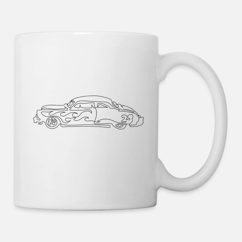 Hot Rod - Mug - white