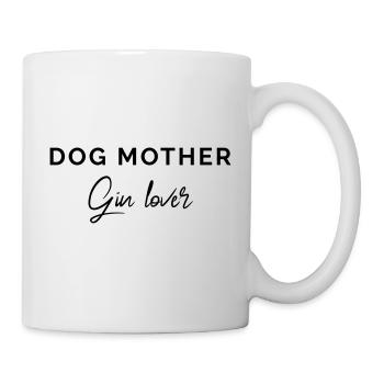 GINTASTIQUE - DOG MOTHER GIN LOVER - Mug - white - Right