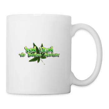 Don Leon the Cannabis Scientist - Mug - white - Right