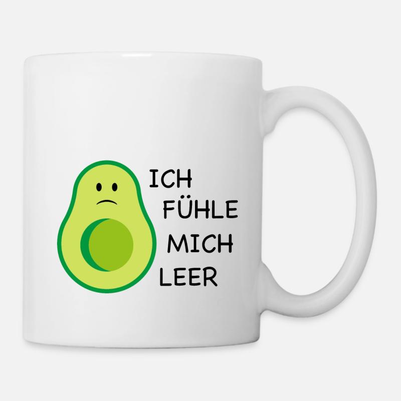 Avocado - Tasse - Weiß