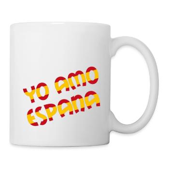 Yo Amo Espana / Ich Liabe Spain / I Love Spain - Mug - white - Right