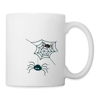 araignée d'halloween - Mug blanc - blanc - Droite