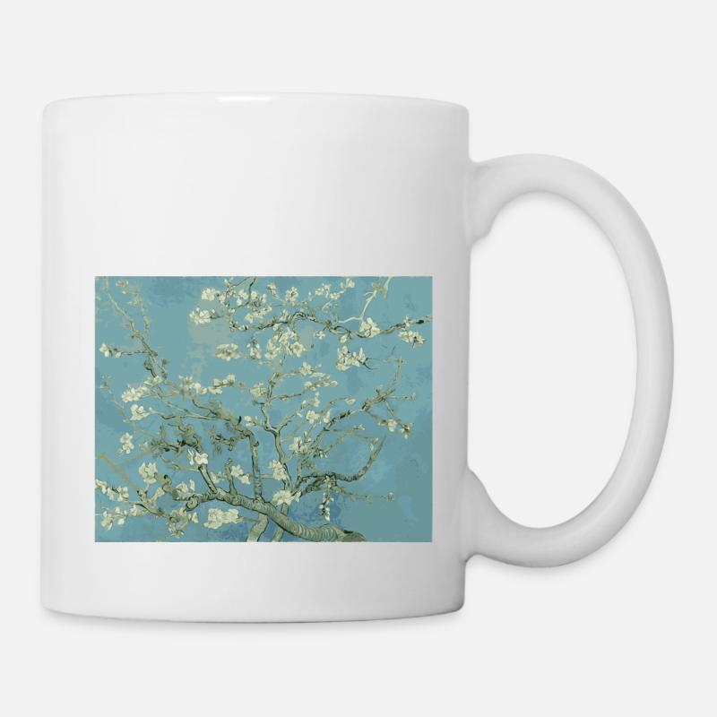 Mandelblüten - Tasse - Weiß