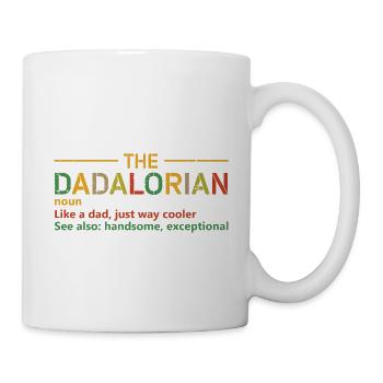 The Dadalorian Dad Dad Father's Day Funny Gift - Mug - white - Right