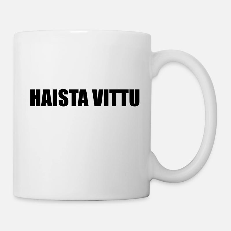 HaistaVittu - Mug - white