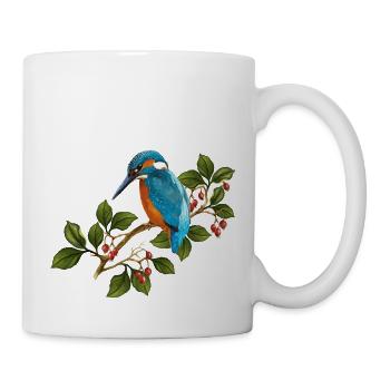 Colorful bird - Mug - white - Right