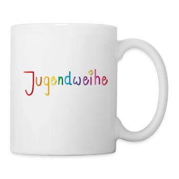 Youth Consecration - Lettering with Heart - Mug - white - Right