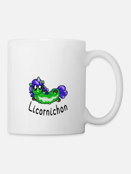 Licorne cornichon - Mug blanc - blanc