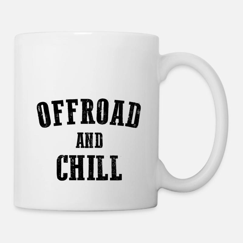 OFFROAD ET CHILL - Mug blanc - blanc