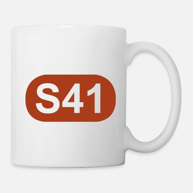 S-Bahn Berlin S41 - Tasse - Weiß