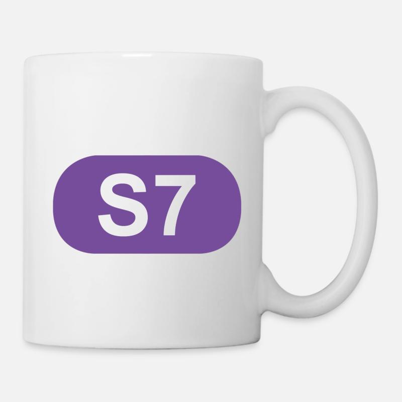 S-Bahn Berlin S7 - Tasse - Weiß