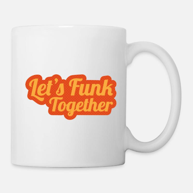 Let's Funk Together - Mug blanc - blanc