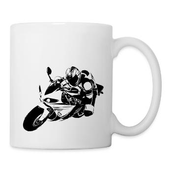 Motorcycle Lifestyle / Motorbike / Motorcycles biker - Mug - white - Right