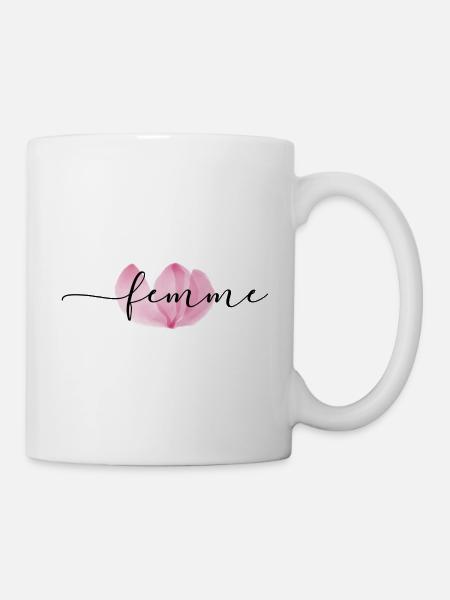 femme - Tasse - Weiß