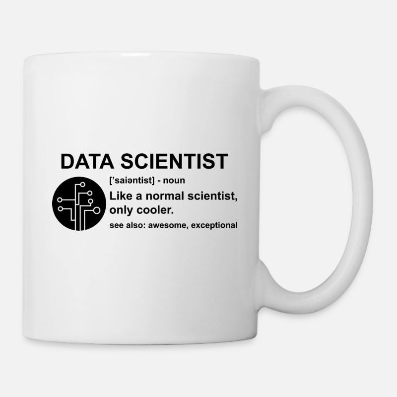 Data scientist computer science gift - Mug - white