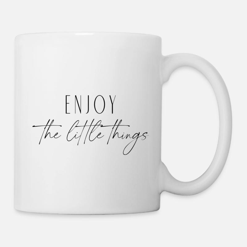 Enjoy - Mug blanc - blanc