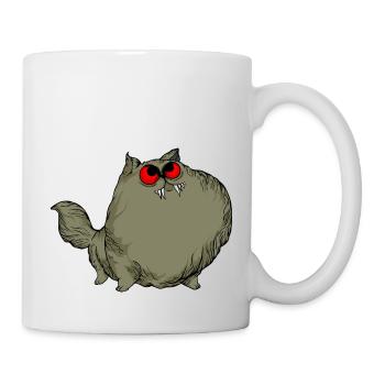 Lustige Katzen 16 - Tasse - Weiß - Rechts