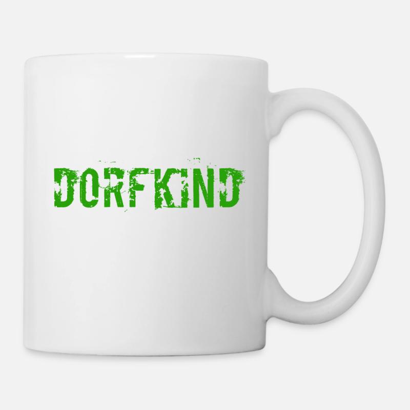 Dorfkind design - Tasse - Weiß