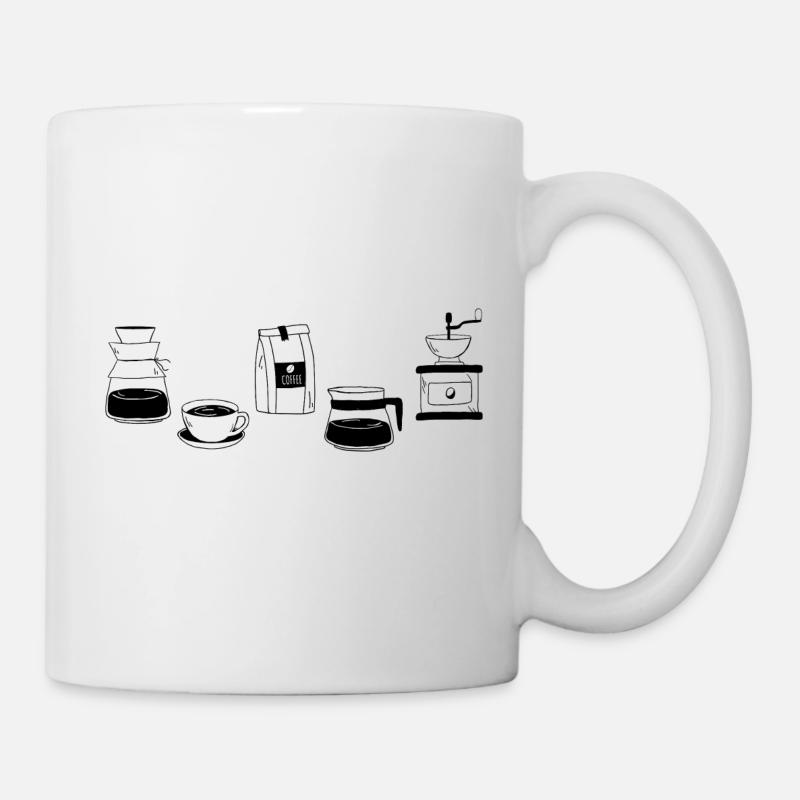 Coffee Gift Barista Coffee Lovers - Mug - white