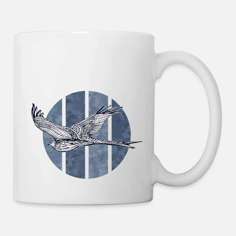 oiseau - Mug blanc - blanc