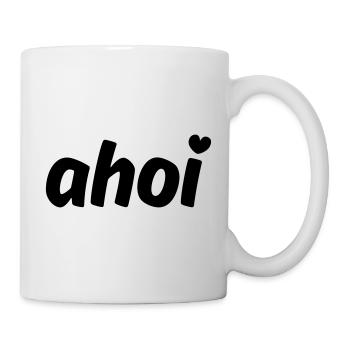 Ahoi heart ahoy heart - Mug - white - Right
