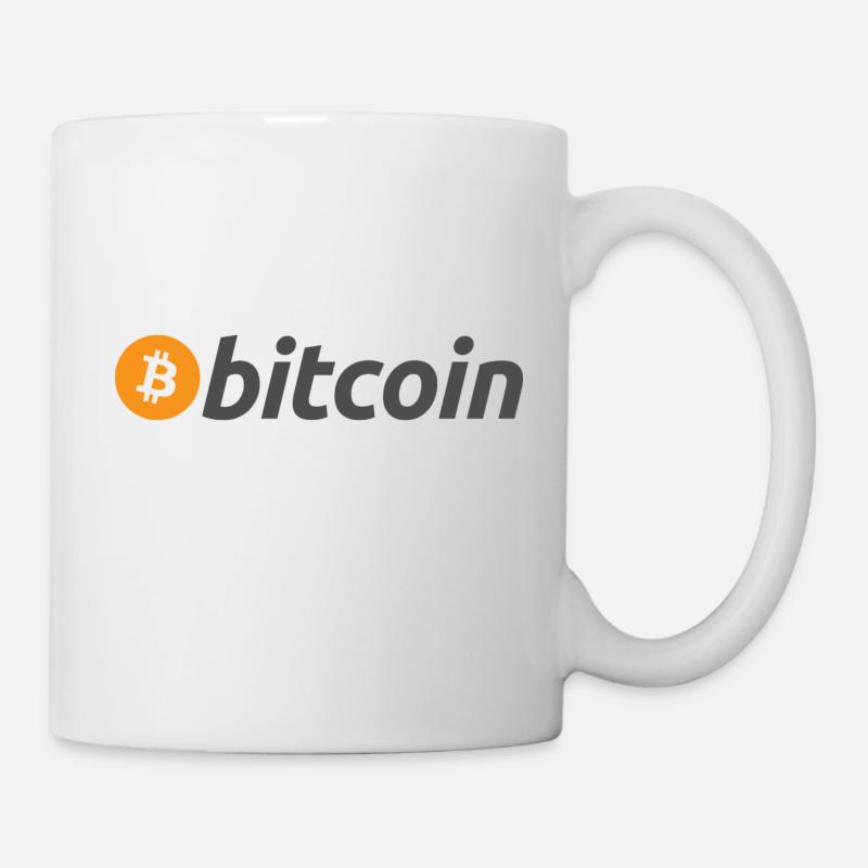 Bitcoin - Tasse - Weiß