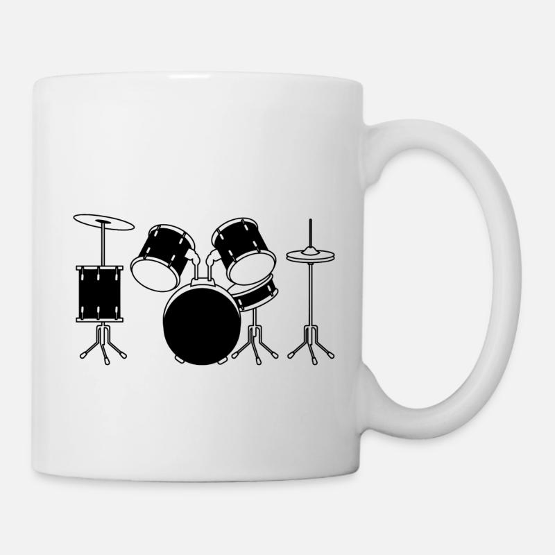 batterie - Mug blanc - blanc