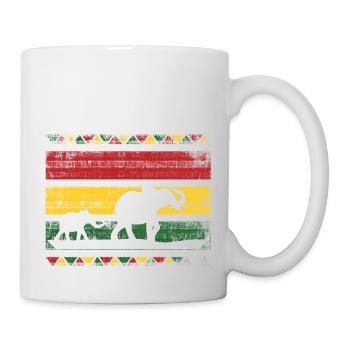 Africa Safari Animals Africa Elephant Holiday Nature - Mug - white - Right
