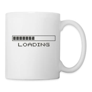 Download loading - Tasse - Weiß - Rechts