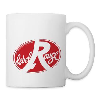 Roter Rebel - Tasse - Weiß - Rechts