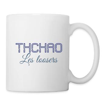 Tchao les loosers - Mug blanc - blanc - Droite