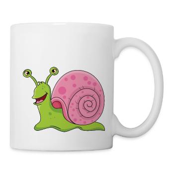 Snail Cartoon - Mug - white - Right