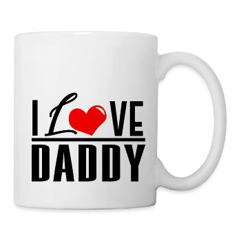 love dad - Mug - white - Right