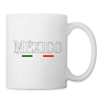 México - Tasse - Weiß - Rechts