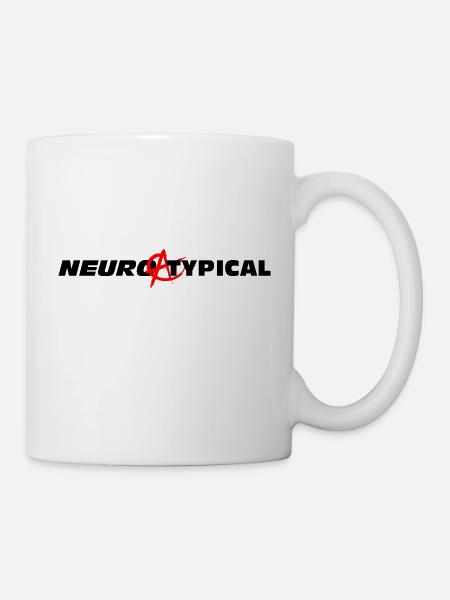 Neuroatypical: cerebral anarchy - Mug - white