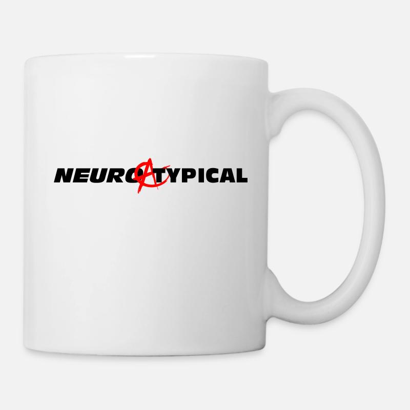 Neuroatypical: cerebral anarchy - Mug - white