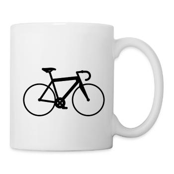 Triathlon vélo LOVE cadeau cycliste - Mug blanc - blanc - Droite