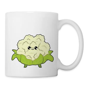 Chou-fleur - Mug blanc - blanc - Droite
