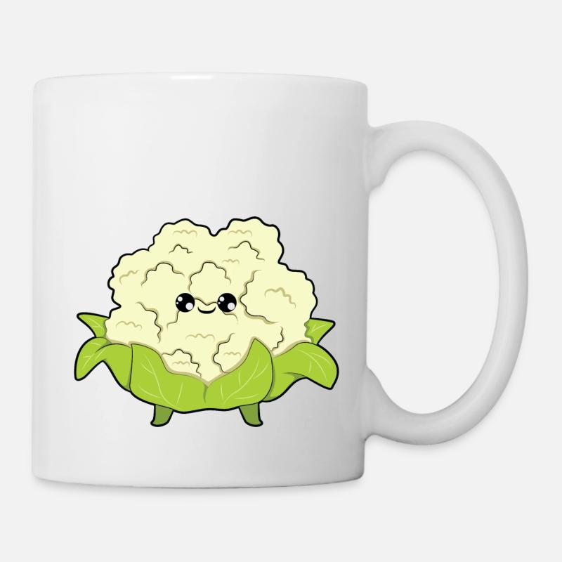 Chou-fleur - Mug blanc - blanc