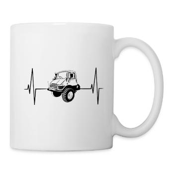 Unimog - Oldtimer - Universal motor device - Mug - white - Right