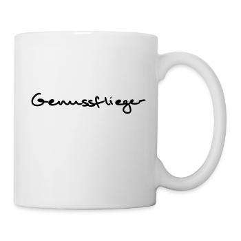 Genussflieger Gleitschirm - Tasse - Weiß - Rechts