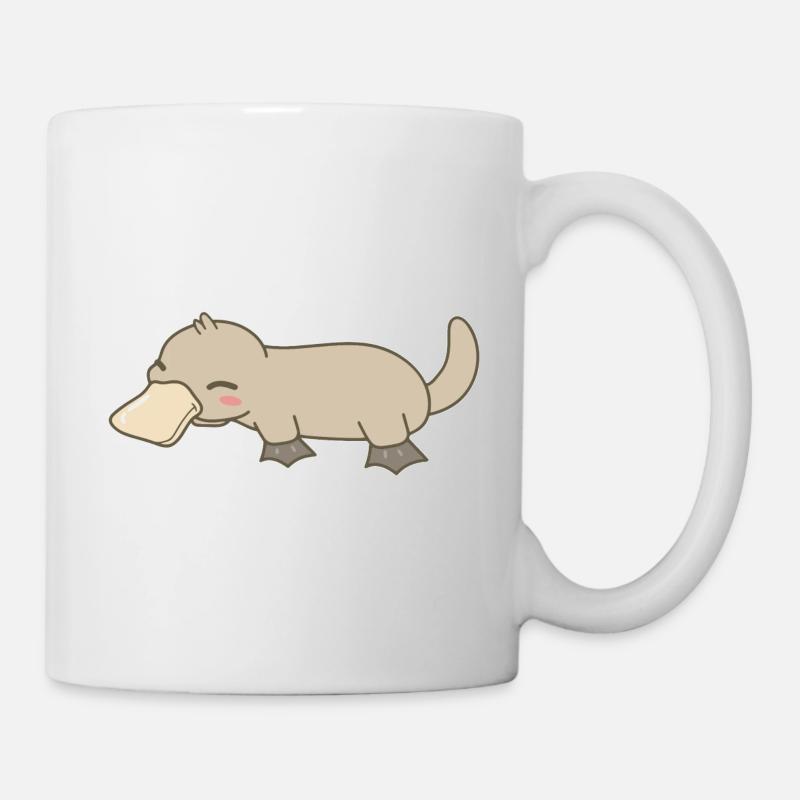 Schnabeltier - Tasse - Weiß