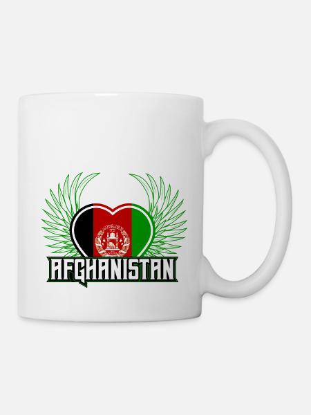 Afghanistan - Tasse - Weiß
