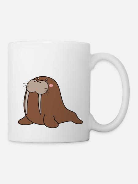 Walross - Tasse - Weiß