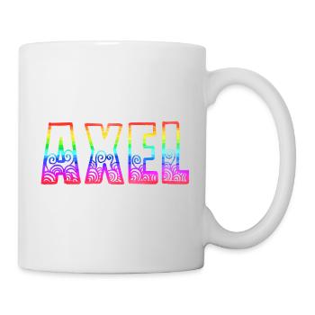 axel rs arc-en-ciel - Mug blanc - blanc - Droite