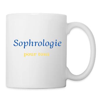 Je suis pour La Sophrologie - Mug blanc - blanc - Droite